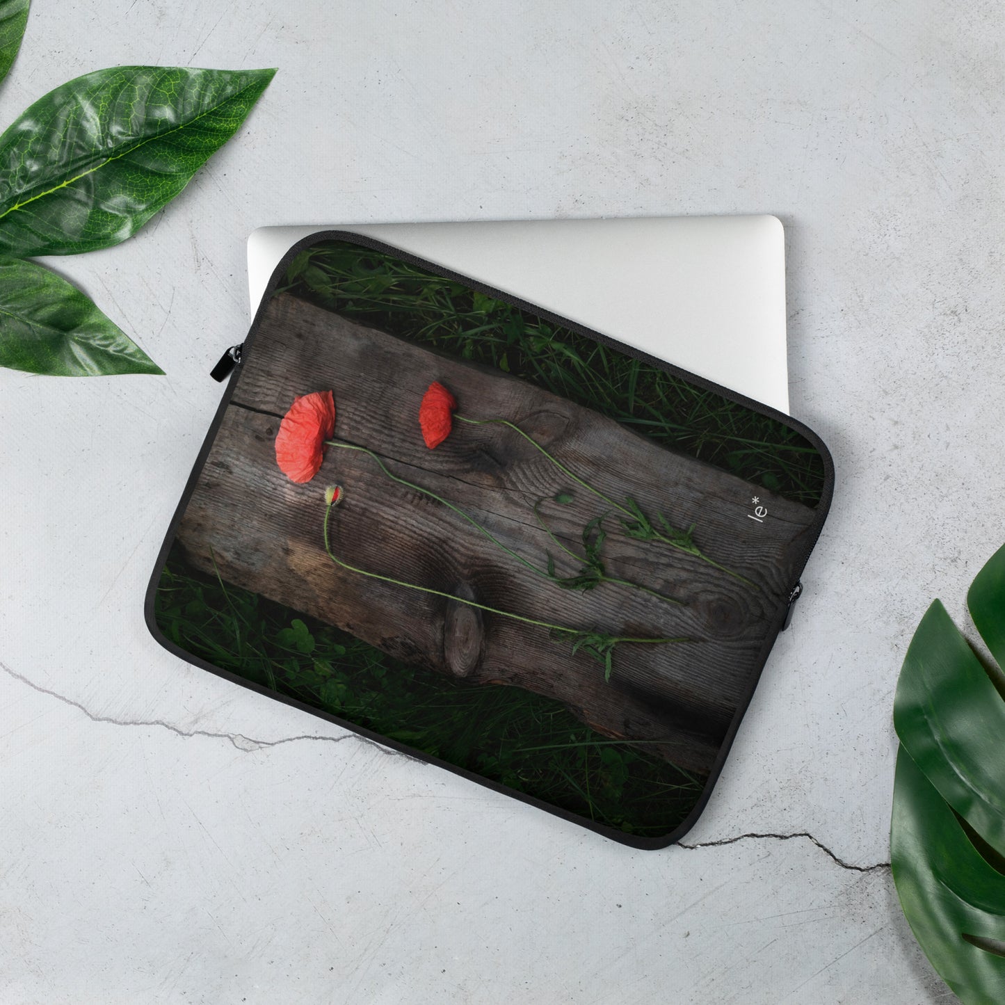 Red Poppies Laptop Sleeve