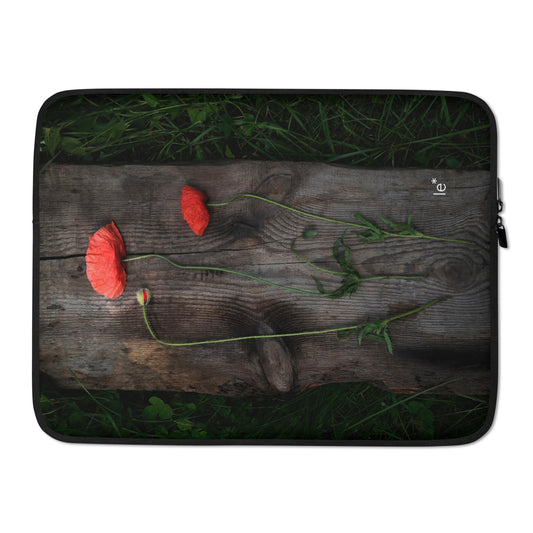 Red Poppies Laptop Sleeve